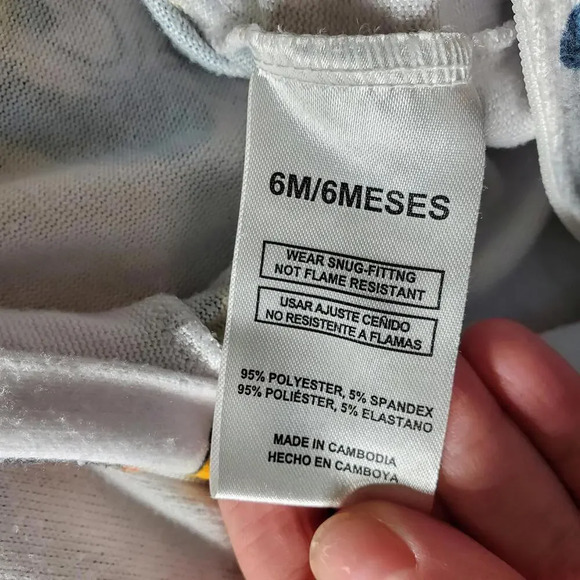 Disney Baby Mickey and Friends Short Sleeve Onesie Size 6 Months - Picture 3 of 8